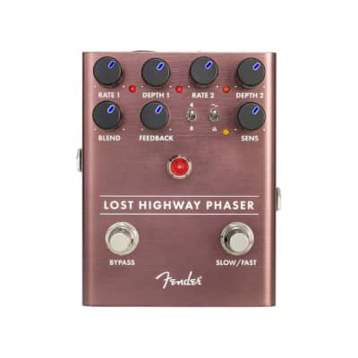 Reverb.com listing, price, conditions, and images for fender-lost-highway-phaser-pedal