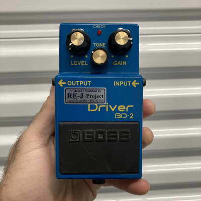 Boss BD-2 Blues Driver with WEED mod (Japan) | Reverb