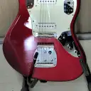 Fender Japan Jaguar JG66 / JG-66 Electric Guitar (2010-2011) Reissue Of 1966 - Old Candy Apple Red With Matching Head Stock
