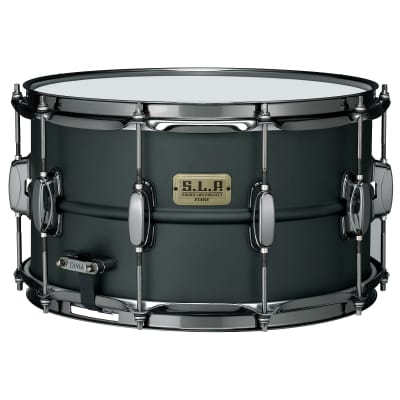 Tama Sound Lab Project Limited Edition Big Black Steel Snare Drum, 8x14 Inch image 1