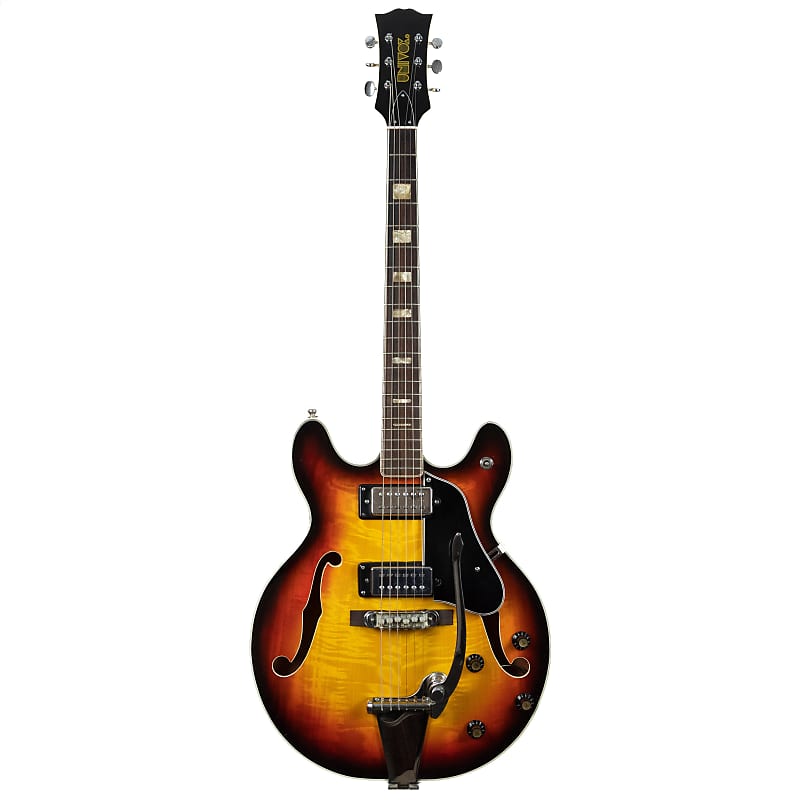 Univox 1971/72 Coily Hollowbody Sunburst | Reverb Italia