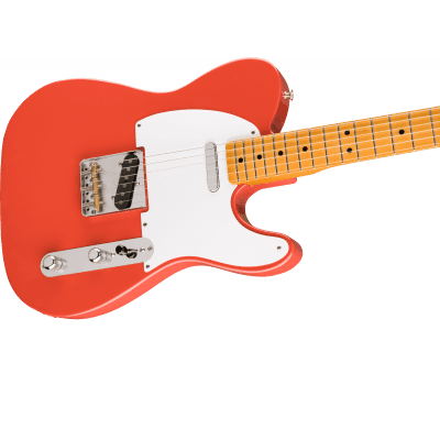 Fender Vintera '50s Telecaster with Maple Fretboard 2019 - Present Fiesta Red image 2