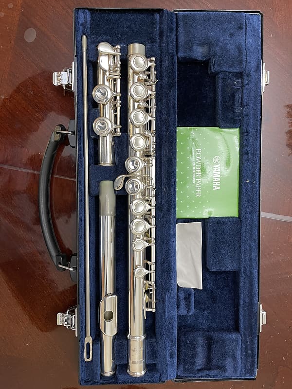 Yamaha YFL-221 Student Flute 2010s - Silver | Reverb