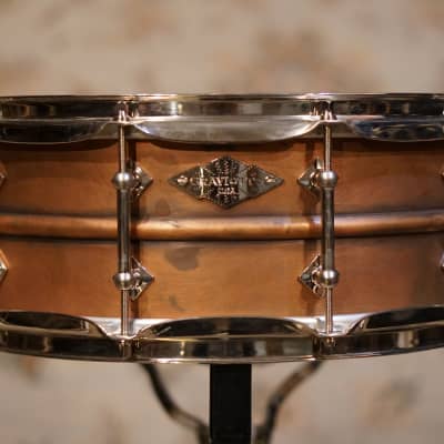Immagine Craviotto 5.5x14" Masters Metal Copper Snare Drum - #8 of 50 - 1