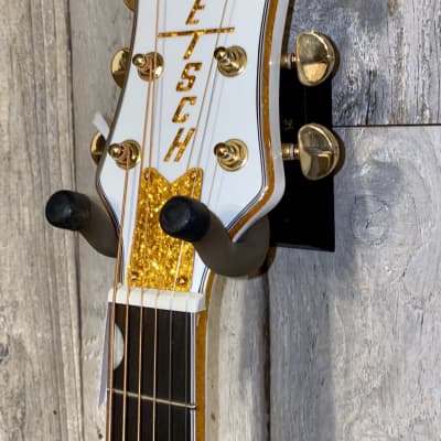 2021 Gretsch Guitars G5021WPE Rancher Penguin Parlor Acoustic/Electric White, Support Indie Music ! image 7