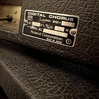 Roland DC-50 Digital Chorus and Hall Reverb image 2