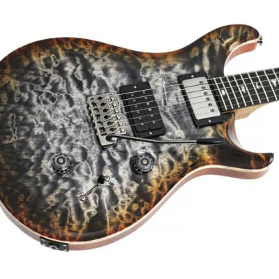 Paul Reed Smith Wood Library Custom 24 Quilt Top Burnt Maple Leaf Torrefied Maple Neck image 2