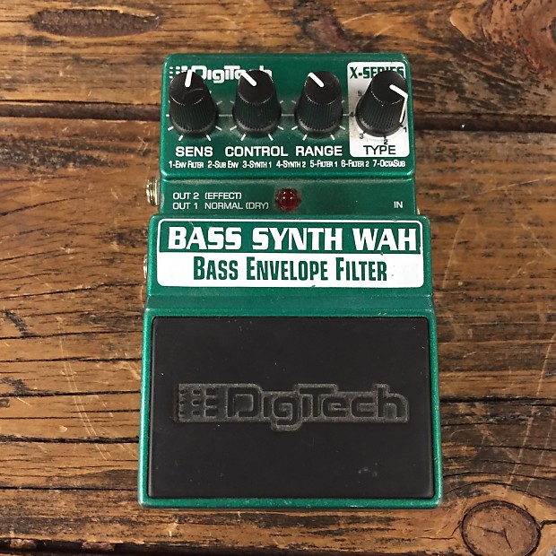 DigiTech Bass Synth Wah Reverb
