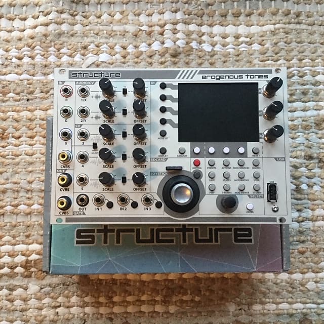 Erogenous Tones Structure Eurorack Module Video LZX Boxed Max | Reverb