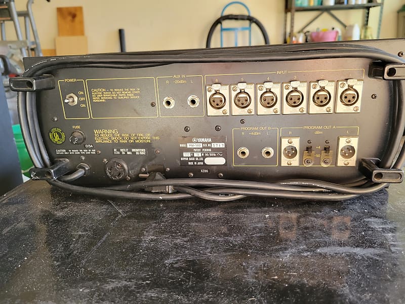 Yamaha PM-180 Mid 90s - Black Rack Mount | Reverb