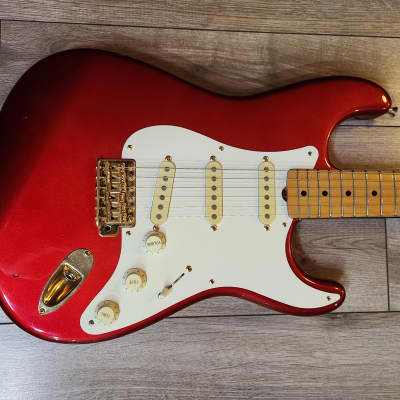 Fernandes LE-2G - Candy Apple Red MIJ LE-2 Stratocaster 7 Lbs 8 Ounces image 5