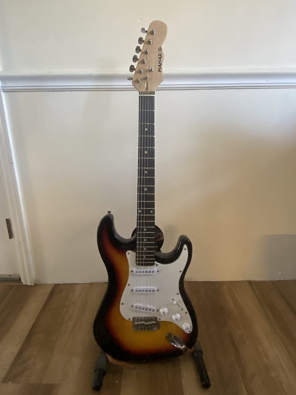Mahar Stratocaster style Sunburst image 1