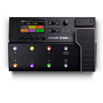Line 6 POD GO Wireless Amp and Effects Floorboard Modeler w/ Built in Wireless image 1