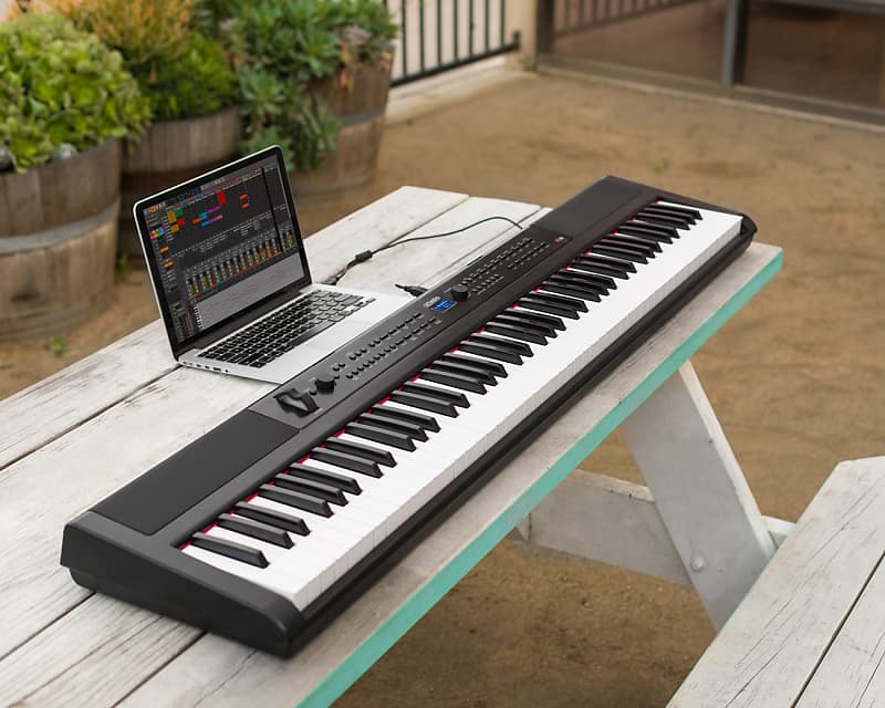 Artesia Performer 88-Key Digital Piano with Sustain Pedal, Power Supply and  2 Months of FREE Online Piano Lessons with TakeLessons 