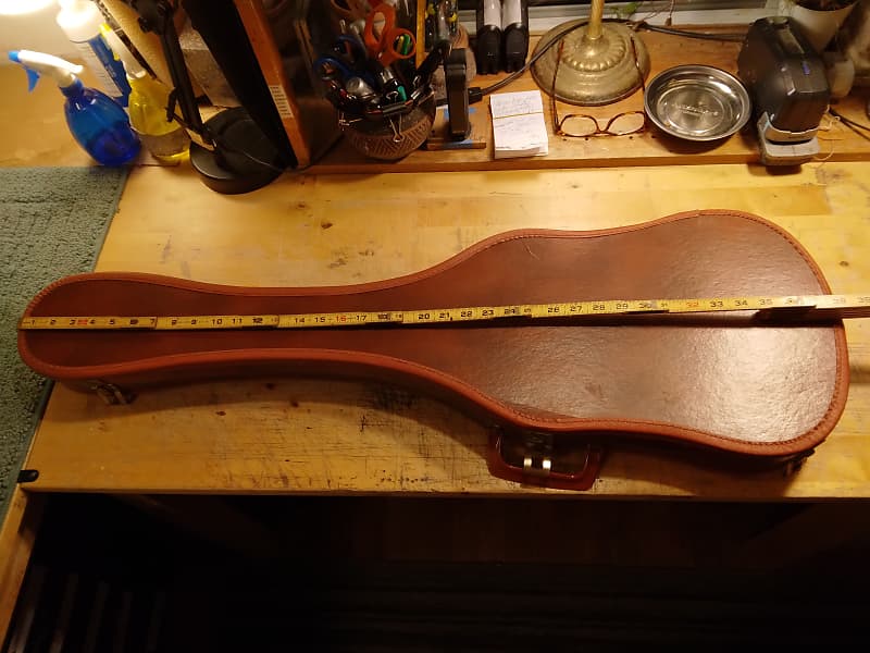 Unbranded Vintage Guitar and Bass Cases 1960s/70s Black & Reverb