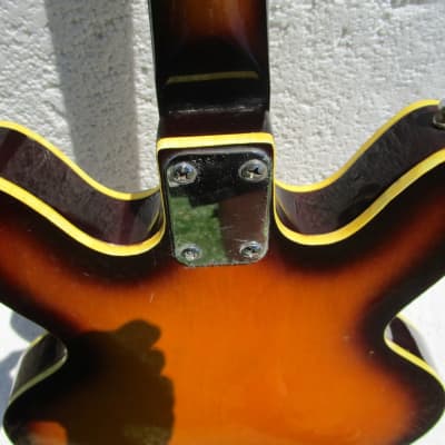 Kent 335 Style Guitar, 1960's, Japan, Bigsby Copy Tailpiece Kent 335 Style Guitar, 1960's, Japan, Bigsby Copy Tailpiece