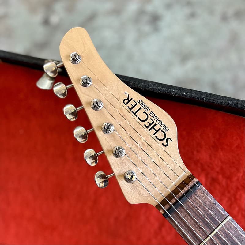 Schecter ProGauge Tele 2018 - Natural Ash MIJ Japan telecaster OX