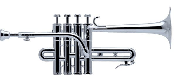 Schilke P5-4 Professional Bb/A Piccolo Trumpet - Silver Plated image 1