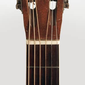 National  Tricone Style 1 Resophonic Guitar (1928), ser. #0275, hard shell case. image 4