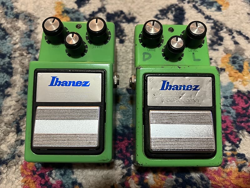 2x's Ibanez TS9 Tube Screamer with Analogman Mod Green | Reverb