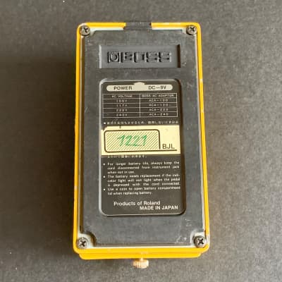 BOSS Over Drive OD-1 （NEC : μPC4741C） BOSS OD-1 Over Drive (Silver Screw/JAPAN/NECμPC4741C