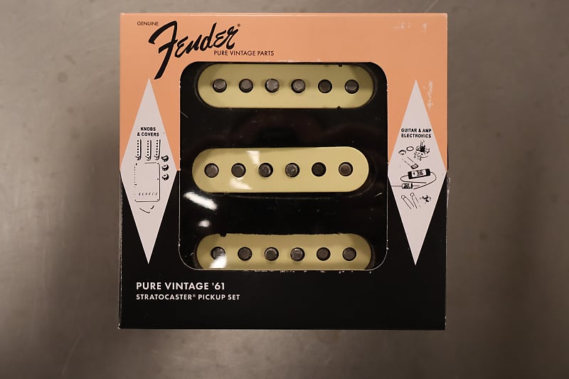 Fender Pure Vintage '61 Stratocaster Pickup Set | Reverb UK