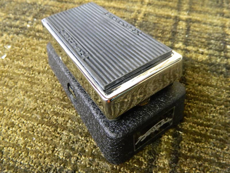 Dunlop Jimi Hendrix Cry baby Mini Wah Silver | Reverb
