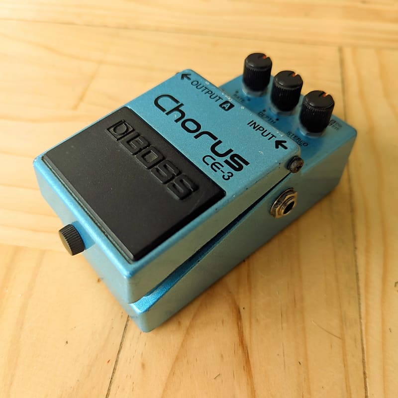 1985 Boss Japan CE-3 Vintage Stereo Chorus Pedal
