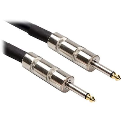 Hosa - SKJ-425 -  1/4" TS Male to 1/4" TS Male Speaker Cable 14 Gauge - 25 ft.