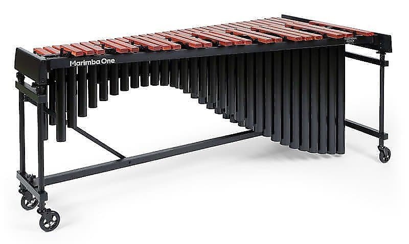 Marimba One M1 Educational 4.3 Octave Traditional Padauk Marimba Keyboard w/ Classic Resonators image 1