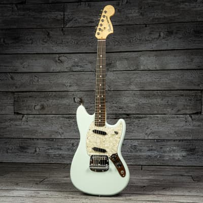 Fender American Performer Mustang - Sonic Blue image 2