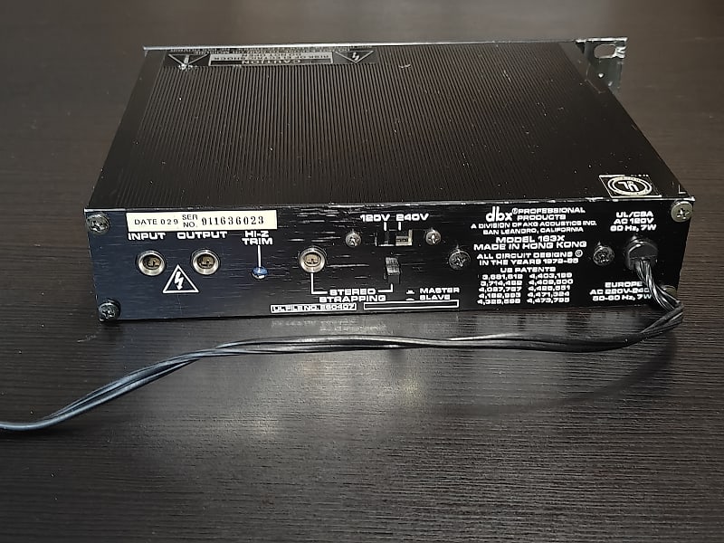 DTM・DAW Dbx163x Compressor Limiter dbx 163X Over Easy Compressor / Limiter [VINTAGE] - Perfect
