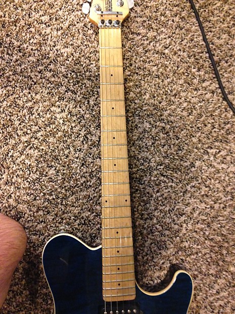 Ernie Ball/Musicman Axis 2009 Translucent Blue | Reverb