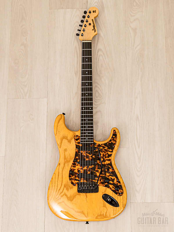 1992 PGM Moon ST-225B S-Style Superstrat Ash & Ebony w