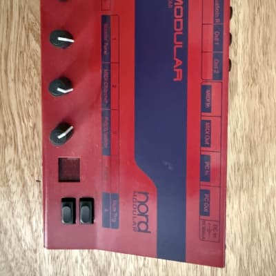 Nord Micro Modular Desktop Virtual Synthesizer 1997 - 2003 - Red