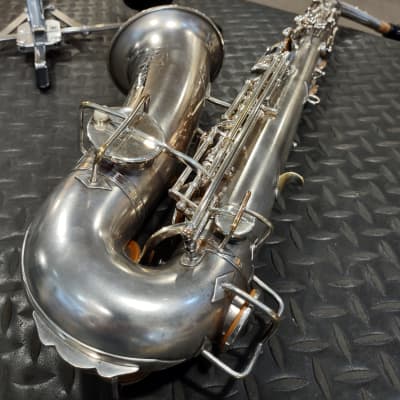 Buescher True Tone Alto Saxophone 1923 - Silver image 13