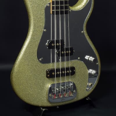 G&L Tribute Custom SB-2 Silver Metallic Flake [SN 5120021