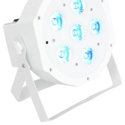 Rockville BATTERY PAR 61 White Rechargeable RGBWA+UV DMX DJ Wash Light+Remote image 13