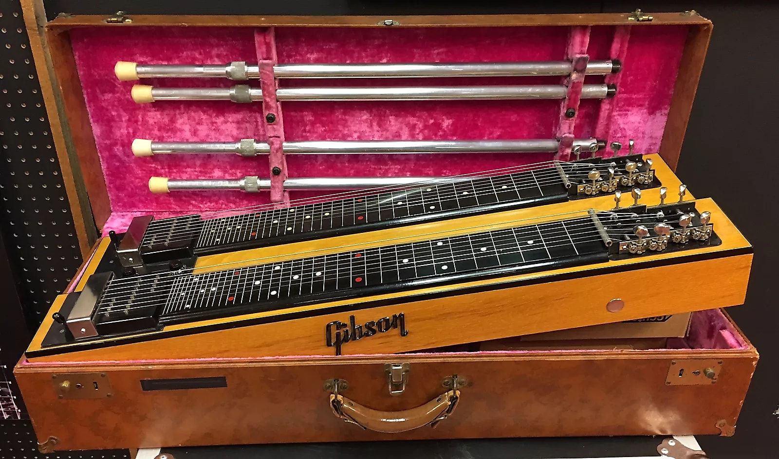 Gibson CG520 Double Neck Steel Guitar Reverb UK