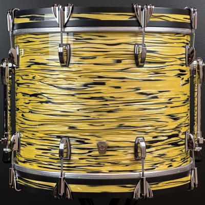 Ludwig 18/12/14" Classic Maple "Jazzette" Outfit Drum Set - Lemon Oyster Pearl image 10
