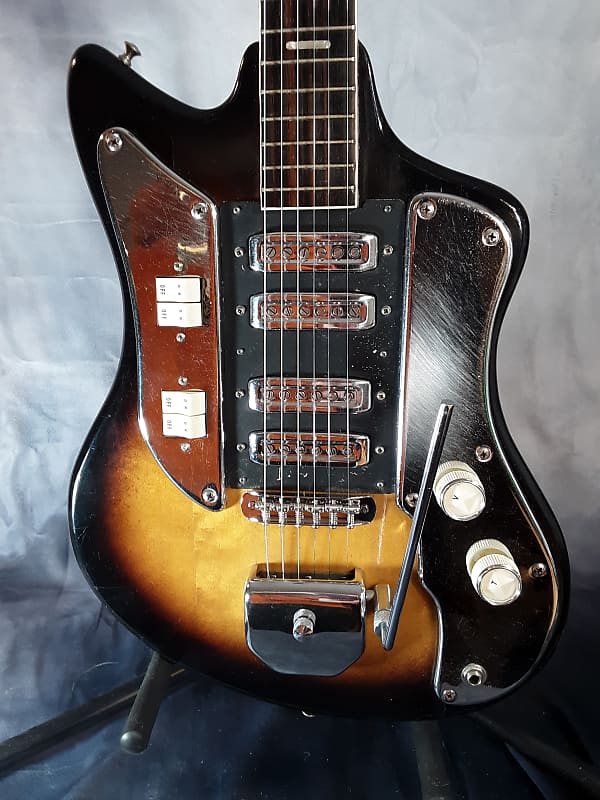 Kawai RARE VINTAGE 1960s “Hound Dog Taylor” Kawai Model S180 Electric  Guitar 1960s Tobacco Burst