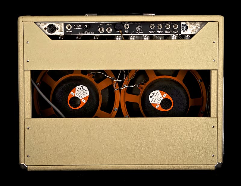 Fender Twin Reverb 1969 Fawn | Reverb