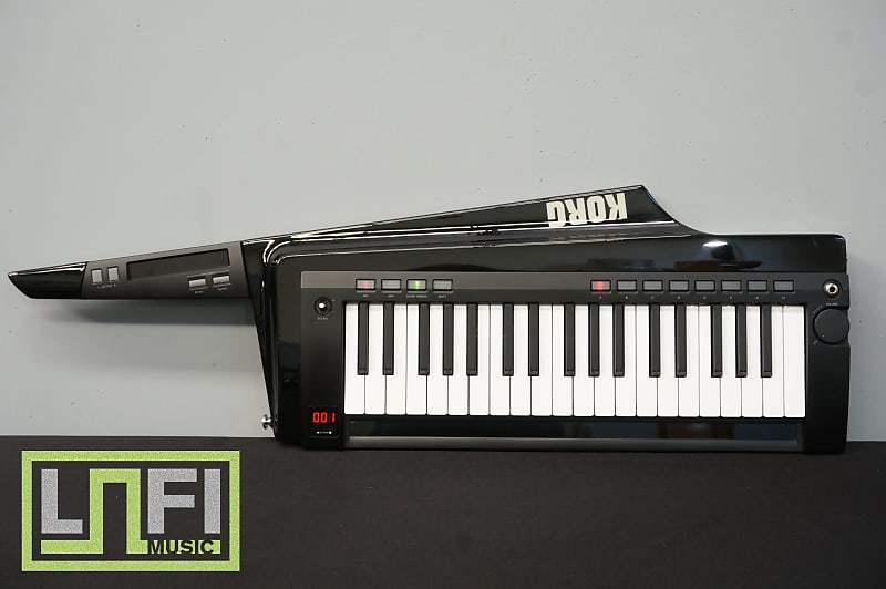 Korg RK-100S Black Keytar 37 Key Shoulder Keyboard & Synthesiser W/ MIDI & Case image 1