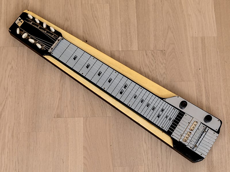 1960s Guyatone HG-108 Vintage 8 String Lap Steel Guitar