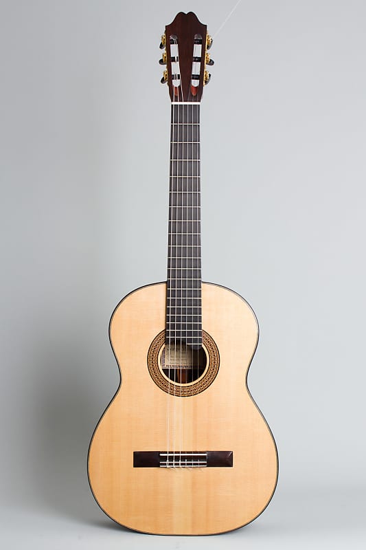 Jorge Menezes  Robert Bouchet Style Classical Guitar (2023), ser. #105, black hard shell case. image 1