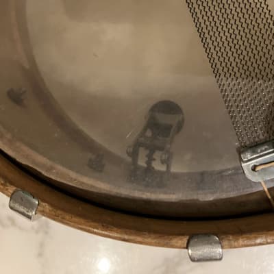Red Star Hard to find antique snare drum aprox. 1920 - 1930 image 3