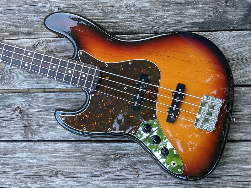 Lefty 2010 (Dec) CoolZ ZJB-1R/L Jazz Bass 3-tone sunburst - Made