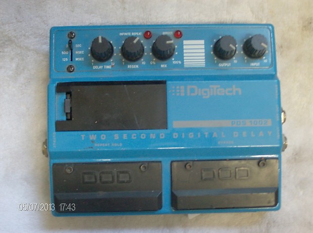 DigiTech PDS 1002 2 Second Dual Digital Delay