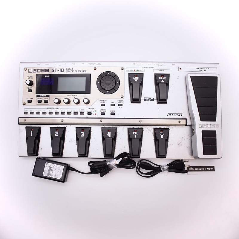 BOSS 「GT-10」 BOSS GT-10 Guitar Effects Processor Multi Effect | eBay