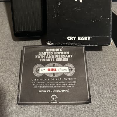 Reverb.com listing, price, conditions, and images for cry-baby-jimi-hendrix-signature